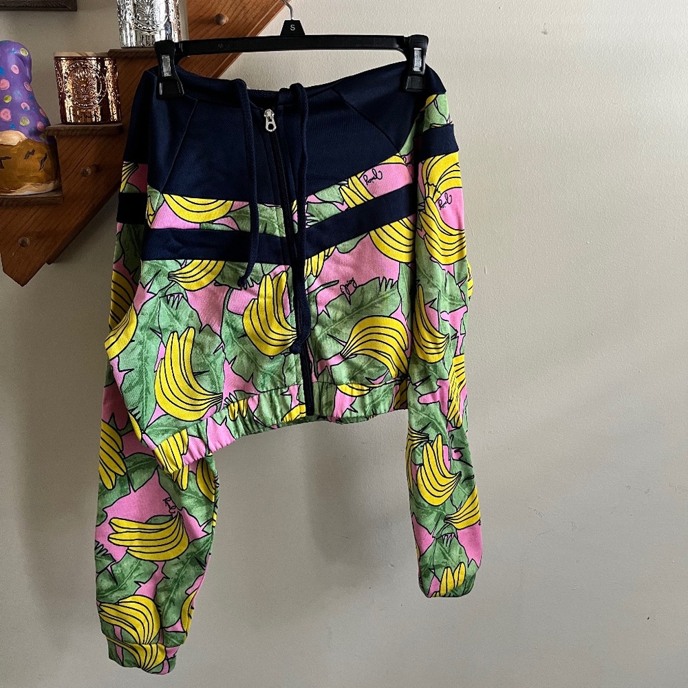 Juicy Couture Banana Crop Hoodie